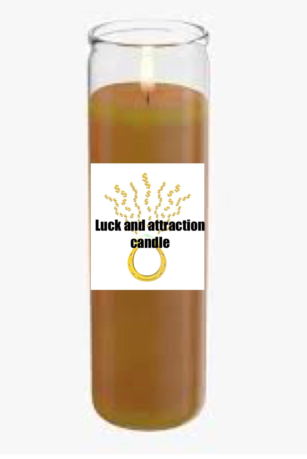 Luck and attraction candle