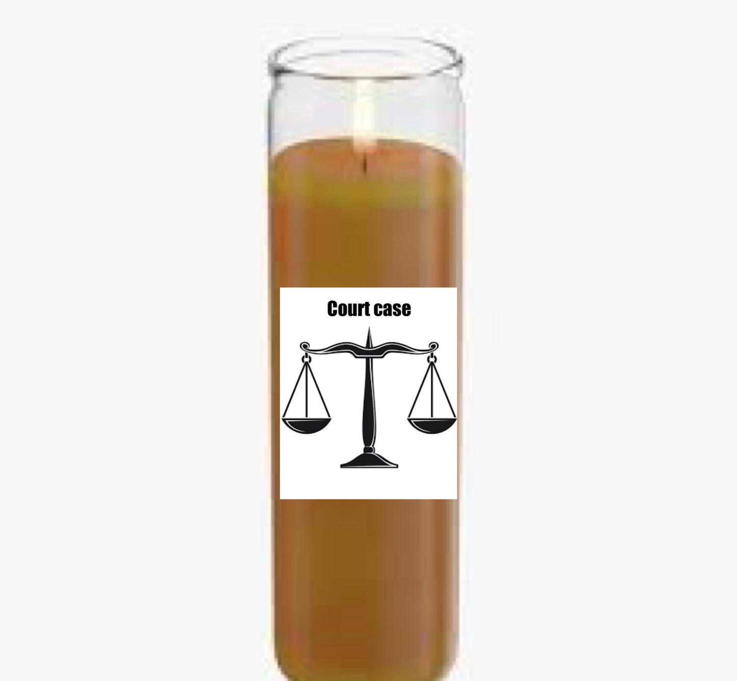 Court Case Candle