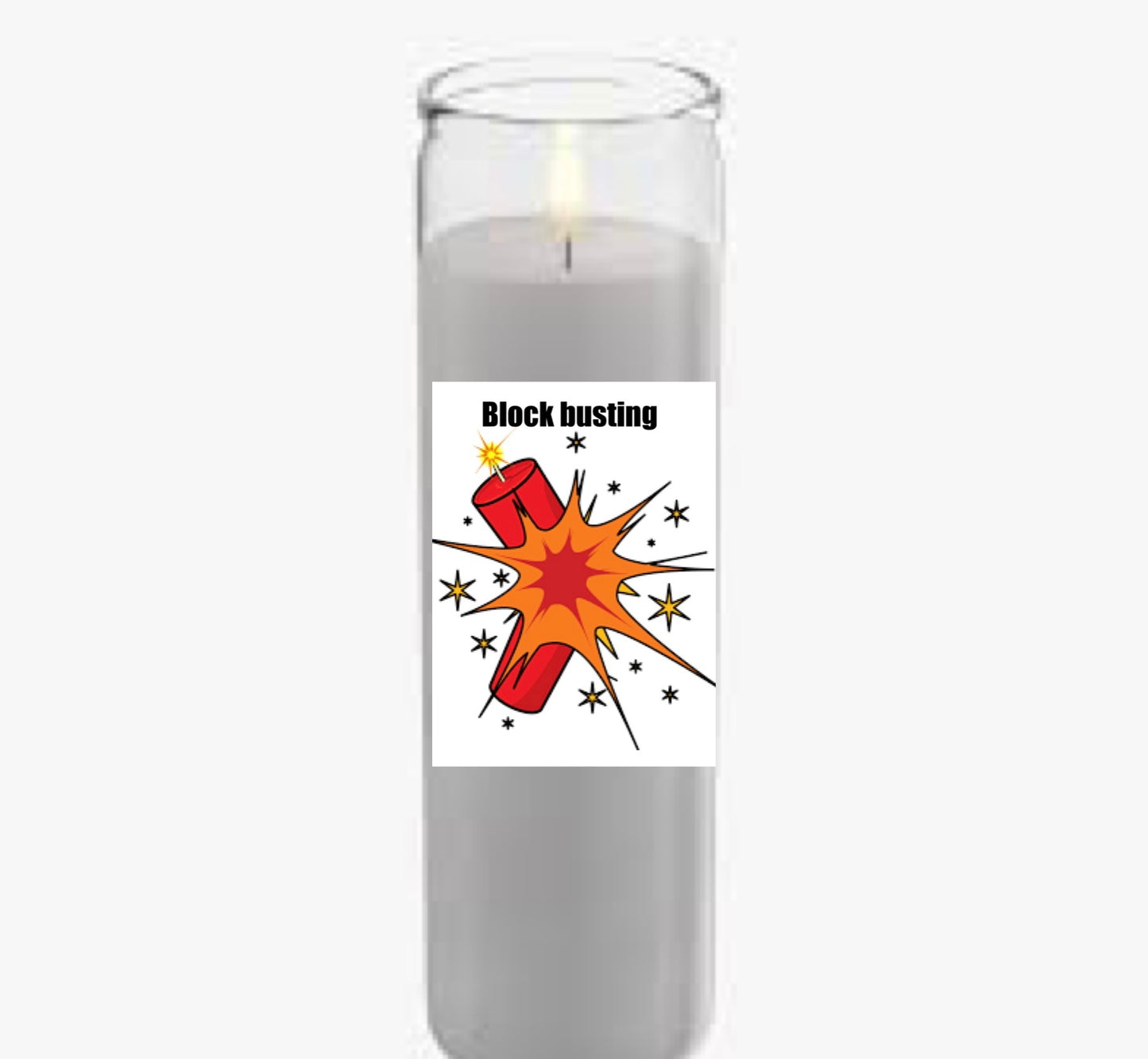Block Busting Candle